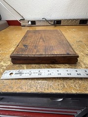 Vintage Tap & Die Set Fractional Sizes 1/4-20 to 1/2-20 Wood Case Greenfield
