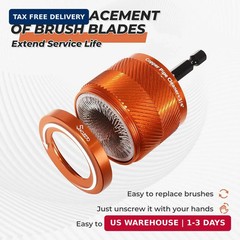 1/2&Prime; & 3/4&Prime; Metal Copper Pipe Cleaner Set,with 1/4 Hex Shank,Each Additional 2PC