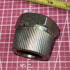 Superior USA 05255 Tub Drain Tool Remover 1 1/2 Inch Steel Extractor 1/2 Drive