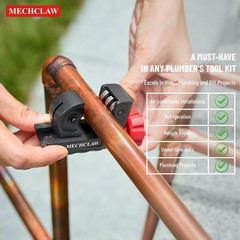 Mini Tubing Cutter Set, 3/16 to 1-1/8 Inch Copper Tube Cutter for Tight Spaces,