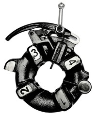 Power Drive 300 Pipe Threading Kit by BLUEROCK Threader Machine fits Ridgid Dies
