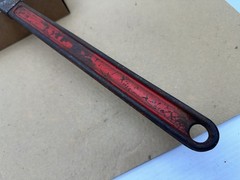 Vintage Proto 824 Large 24&rdquo; Pipe Wrench Heavy Duty Made in USA Good Shape