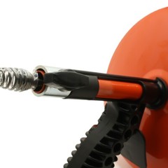 4400712 1/4&Prime; X 25ft Power Drill Canister Auger / Drain Snake (Steel Drum)