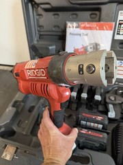 RIDGID RP 340 18V ProPress Press Tool Kit for copper pipe. w/ Jaws 1/2-2&rdquo; 350