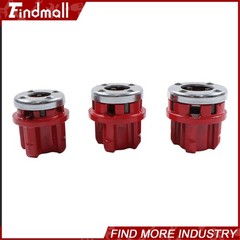 Findmall 7 Size Pipe Threader W/ Handle Pipe Threader Threading 3/8&Prime; To 2&Prime; Dies