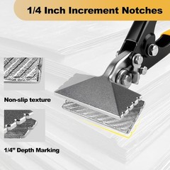 3&Prime; Sheet Metal Bender Hand Seamers Sheet Metal Straight Jaw Metal Bending Pliers