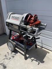 Ridgid 1224 Threader Pipe Threading Machine 1/2&rdquo;-4&rdquo; 714,711 die Head