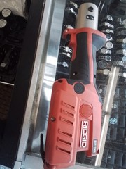 RIDGID RP 241 PRO PRESS TOOL KIT W/ BATTERIES, CHARGER, 1/2&rdquo;,3/4&rdquo;,1&rdquo; JAW & CASE