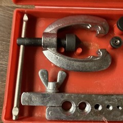 Pittsburgh 9 Pcs Double Flaring Tool Kit Item# 66534 Size 3/16-5/8