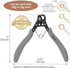 Original One Step Looper | Create and Trim Consistent 1.5 mm Loops for Jewelry M