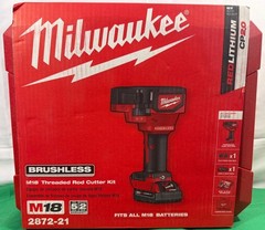 Milwaukee M18 Brushless Threaded Rod Cutter Kit (2872-21)