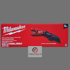 Milwaukee M12 Cordless Copper Tubing Pipe Cutter 3/8&Prime; &ndash; 1&Prime; New in Box 2471-20