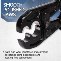 iCrimp Combo Pex Pipe Crimping Tool Kit for 1/2 and 3/4-inch Copper Ring, mee&hellip;