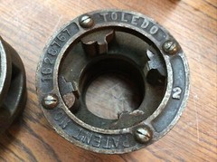 (2-PCS) 2&Prime; Toledo pipe threading die heads 1628757 (VR14)