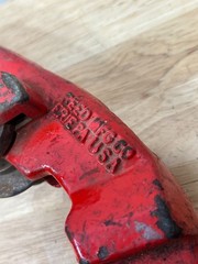 Reed LCRC12 Low Clearance Hinged Rotary Pipe Cutter 10-12 10-14 Cast Iron