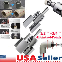 ⭐Integrated Internal & External Pipe Threading-Tool PVC Pipe Threader Kit USA