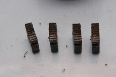 Armstrong bridgeport pipe threader dies 1-1/4 in 291r 703 h481; 1 in 191r 2874