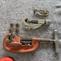 Ridgid 12-R Pipe Threader Die Head Set 12R Threading Dies 1 1/4&rdquo; &ndash; 1/4&rdquo;