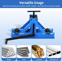 Heavy Duty Pipe Bender Metal Bending Machine for Mild Steel Cooper & Aluminum