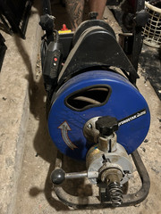 Cobra Hydrostar Drum Machine Drain Snake 75ft ( NEED HOSE)