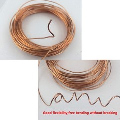uxcell Refrigeration Tubing 1/8&Prime; OD x 5/64&Prime; ID x 6.5 Ft 1/8 Inch, Copper