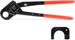 Heavy-Duty 1-inch PEX Crimping Tool &ndash; Copper Pex Crimp Rings &ndash; Go/No-Go Gauge