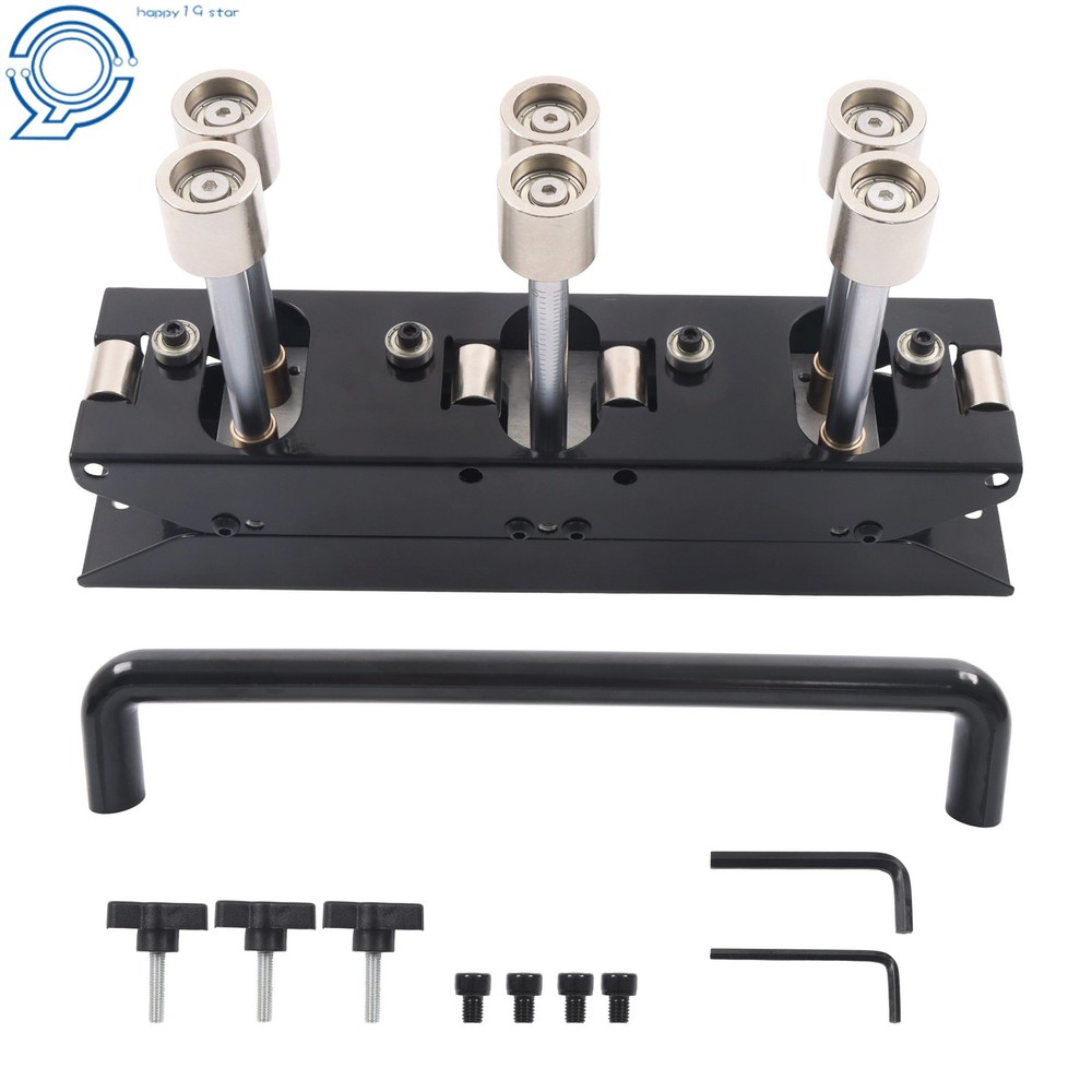 3-Station Roller Sheet Metal Roller Bender 0-90&deg; Bending Angle 1/2-5in Range