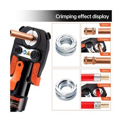 Copper Tube Fittings Hydraulic Pex Pipe Crimping Tools Press Crimper Pressing&hellip;