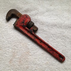 Super Ego, 10 &rdquo; Heavy Duty Straight Plumbing Pipe Wrench, 102 &ndash; 10