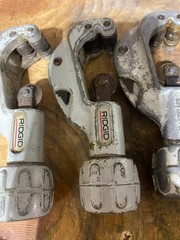 Ridgid No. 150 1/8&Prime; OD to 1-1/8&Prime; OD Constant Swing Tubing Tube Cutter Lot of 3