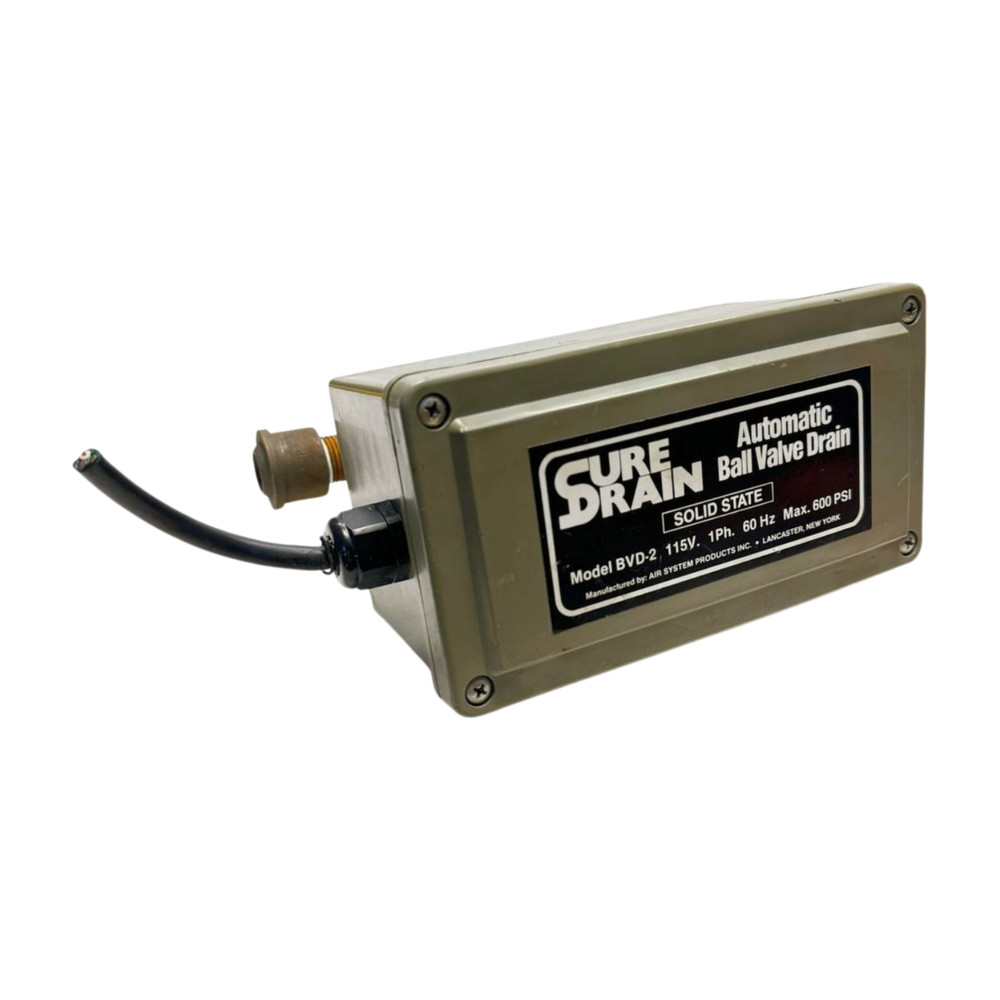 Sure Drain BVD-2 Solid State Automatic Ball Valve Drain, 115V, 1Ph, 60Hz