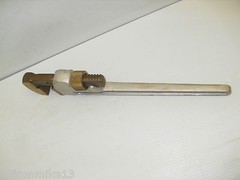 ⭐NEW⭐ Ampco W-212 Non Sparking Bronze Adjustable 14&Prime; Pipe Wrench SPARK PROOF