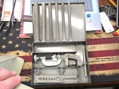 Vtg Craftsman Squared C Flaring Tool Set in Metal Case &ndash; Made in USA