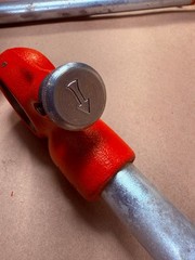 Ridgid 38540 OO-R Manual Pipe Threader Ratchet and Handle Assembly Alloy Steel