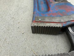 RIDGID Heavy Duty Straight Pipe Wrench 48 in Steel, 6 in Pipe Capacity