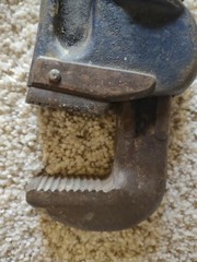 Vintage CRAFTSMAN 12&Prime; Steel Pipe Wrench 14 &ndash; MADE IN USA