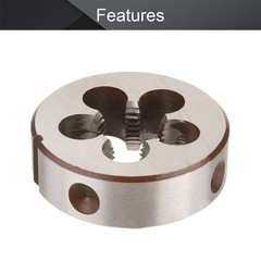 1 PCS 5/818 Round Die Machine Thread Right Hand Threading Alloy Tool Steel