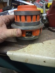 RIDGID 1-1/2&Prime; NPT 12-R Hand Threader Die Head