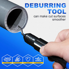 PVC Pipe Cutter up to 2-1/2&Prime; Ratchet Pipe Cutter Heavy-Duty Pex Cutting Tool PEX