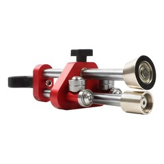 5 Inch 1 Station Sheet Metal Roller and Bending Tool 0-100&deg; Bending Range Red