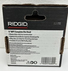 RIDGID NPT Complete Die Head 36890R Pipe Threader 00-R (NEW)