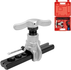 Flaring Tool Set & Tube Cutter Steel 7 Dies 3/16-3/4in HVAC Refrigeration Kit