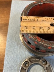 Ridgid 12-R Die Head 3/4&rdquo; NPT (one chipped blade) See Pics!