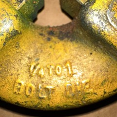 RIDGID BOLT DIE HEAD 500B Bolt with 1/2&Prime; X 13 UNC Dies