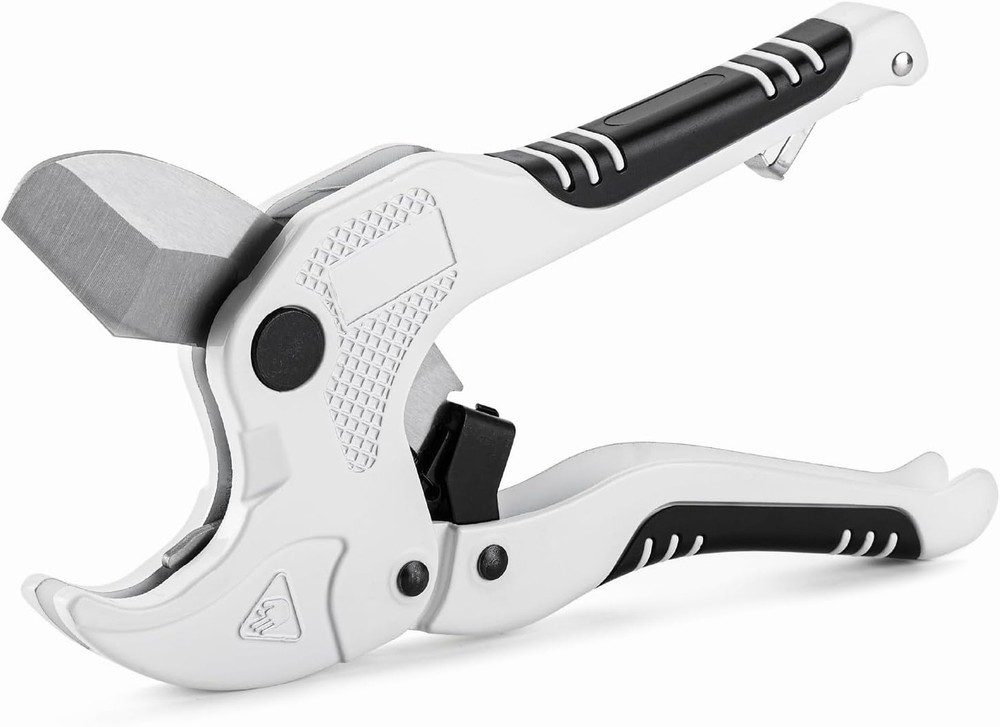 Bates- PVC Pipe Cutter, Cuts up to 1-5/8&Prime;, Ivory Ratcheting