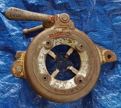 Ridgid 500B bolt head w/ 48660 1.25&Prime; x 7 die 300, 535, threader