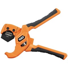 Klein Tools 50043 PEX Pipe and Tubing Cutter, 1-Inch I.D. Cutting Orange