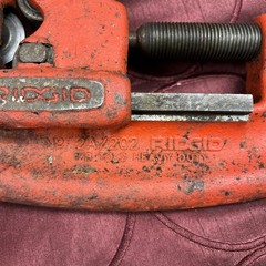 RIGID 2A Heavy Duty No. 1-2 Pipe Cutter Tool 1/8 in To 2&rdquo; NICE CONDITION (LOOK)