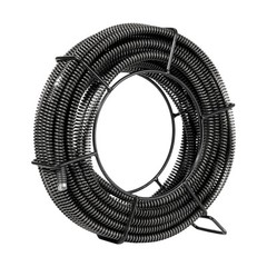 VEVOR Sectional Drain Cleaning Cable 66FTx5/8In & 7 Cutters for 0.8&Prime;-3.9&Prime; Pipes