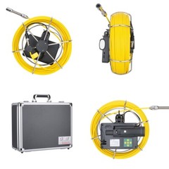 Drain Sewer Camera Pipe Inspection Camera 1200TVL 17mm IP68 20M 5inch Handheld